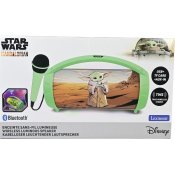 Lexibook Disney Star Wars Bluetooth Light Speaker With Microphone 25.BTP585SWZ | Toys-shop.gr