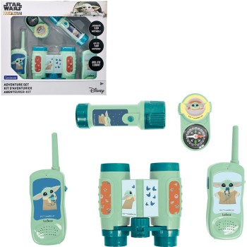 Lexibook Disney Star Wars Adventure set With 120 Meter Range Walkie Talkies, Binocul 25.RPTW12SW | Toys-shop.gr