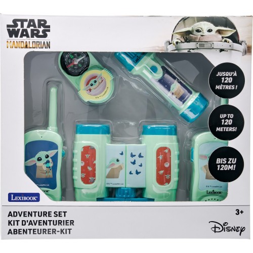 Lexibook Disney Star Wars Adventure set With 120 Meter Range Walkie Talkies, Binocul 25.RPTW12SW | Toys-shop.gr