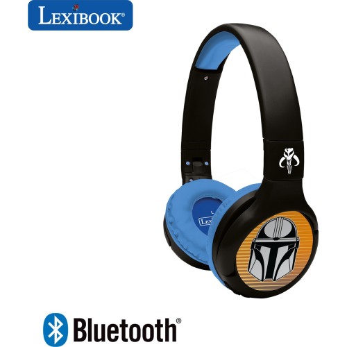 Lexibook Disney Star Wars 2 in 1 On-ear Bluetooth and Wired Comfort Foldable Headpho 25.HPBT010SW | Toys-shop.gr