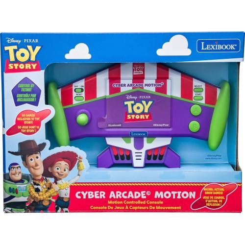 Lexibook Disney Toy Story Cyber Arcade Motion Console With Gesture Control, Color LC 25.JL3180TS | Toys-shop.gr