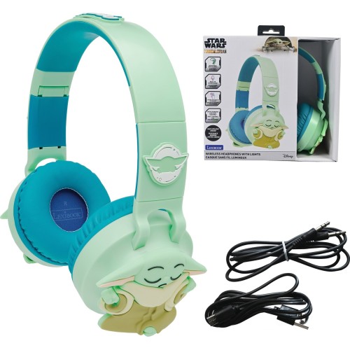 Lexibook 3D Disney Star Wars On-ear Bluetooth and Wired Foldable Headphones With 85d 25.HPBT015SW | Toys-shop.gr