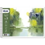SKAG Μπλόκ Ακουαρέλλας Εποχές Ν.3 24x34 cm 15Φ 250 γρ 256926 | Toys-shop.gr