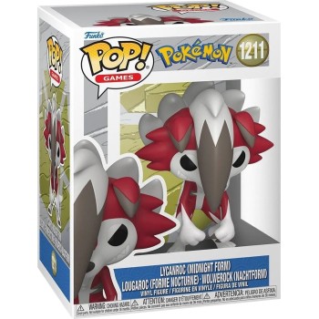 Φιγούρα Funko Pop! Games: Pokemon - Lycanroc midnight Form 1211 92411 | Toys-shop.gr