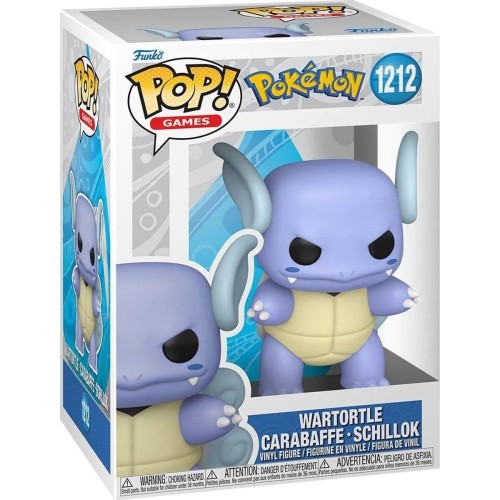 Φιγούρα Funko Pop! Games: Pokemon - Wartortle Carabaffe 1212 92412 | Toys-shop.gr