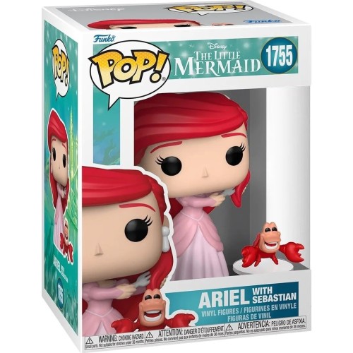 Φιγούρα Funko Pop! Disney: The Little Mermaid - Ariel With Sebastian 1755 93217 | Toys-shop.gr