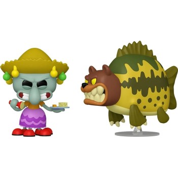 Funko Pop Figure Set! Animation: Spongebob Squarepants - Squidward & Sea Bear 90365 | Toys-shop.gr