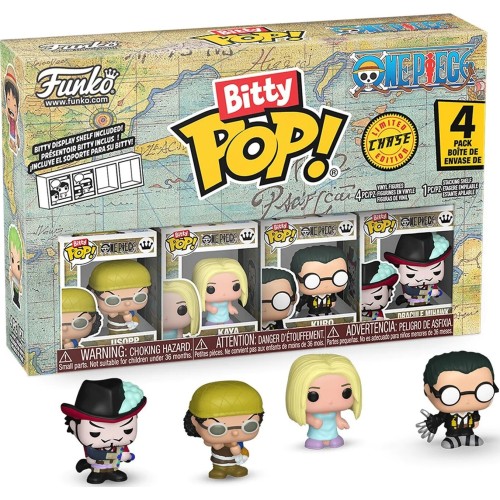 Σετ Μίνι Φιγούρες Funko Bitty Pop! Animation: One Piece - 4 Pack series 4 86895 | Toys-shop.gr
