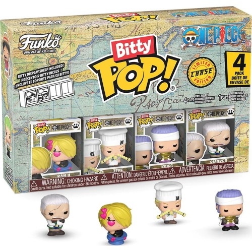 Funko Bitty Pop Mini Figure Set! Animation: One Piece - 4 Pack Series 3 86894 | Toys-shop.gr