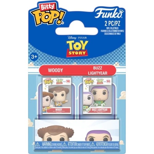 Funko Bitty Pop Mini Figure Set! Disney: Toy Story - Woody & Buzz Lightyear 94219 | Toys-shop.gr