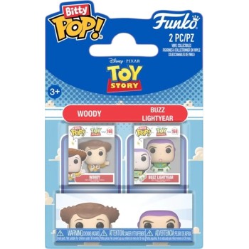 Funko Bitty Pop Mini Figure Set! Disney: Toy Story - Woody & Buzz Lightyear 94219 | Toys-shop.gr