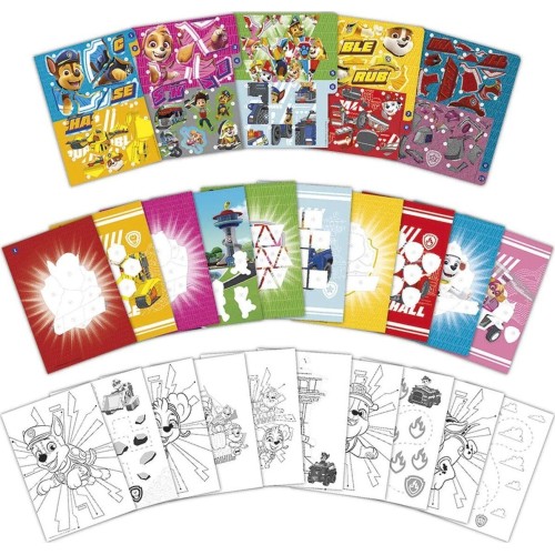 Totum Number Sticker Book - Dog Patrol TT721159 8714274721159