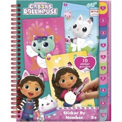 Totum Number Stickers - Gabby's Dollhouse TT421028 8714274421028