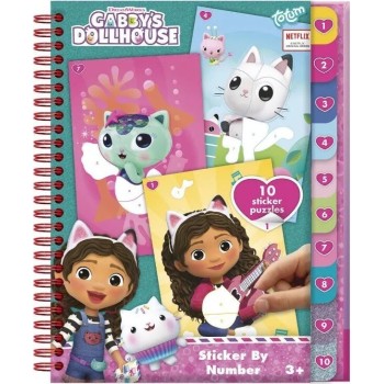 Αυτοκόλλητα για Κόλλημα με Αριθμούς Totum - Gabby?s Dollhouse TT421028 8714274421028