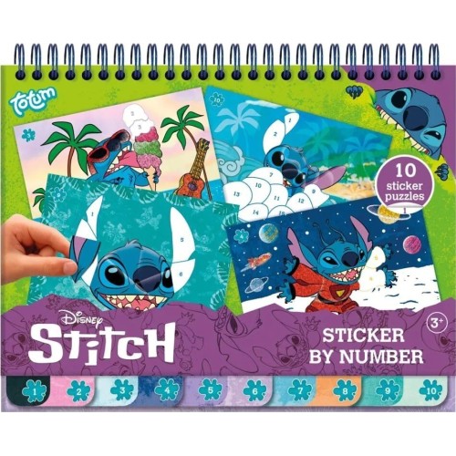 Creative 2-in-1 Totum Set - Paint Book & Stickers, Stitch TT700123 | Toys-shop.gr
