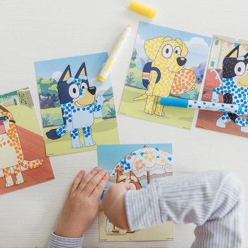 Creative Totum Set - Bluey Dot Coloring TT290204 | Toys-shop.gr