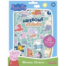 Totum Glass Stickers - Peppa Pig BT360129 | Toys-shop.gr