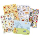 Totum Glass Stickers Set - Winnie the Pooh, 45 Pieces TT690201 | Toys-shop.gr