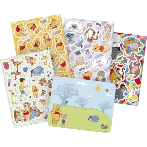 Σετ Αυτοκόλλητα για Τζάμι Totum - Winnie the Pooh, 45 Τεμάχια TT690201 | Toys-shop.gr