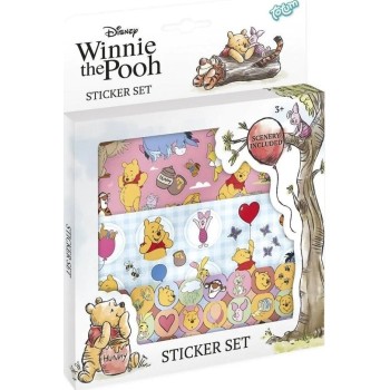 Totum Stickers Set - Winnie the Pooh, 4 Pieces TT690200 | Toys-shop.gr