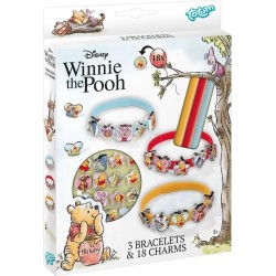 Totum Creation Set - Winnie the Pooh, Make Your Own Bracelets, 3 Pieces TT690202 | Toys-shop.gr