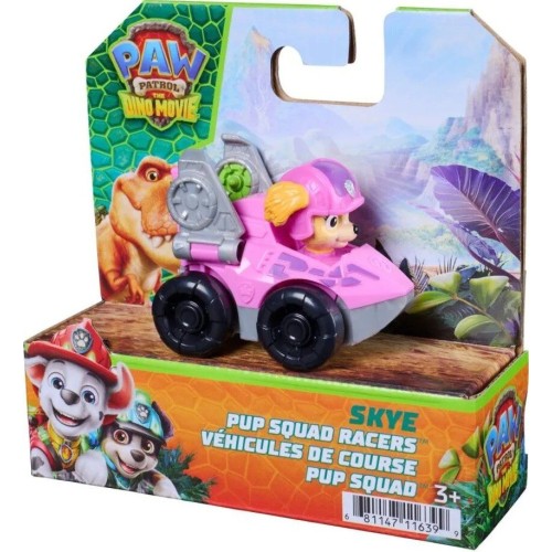 Αυτοκίνητο Spin Master Paw Patrol - The Dino Movie, Pup Squad Racer, Ποικιλία 6076062 | Toys-shop.gr