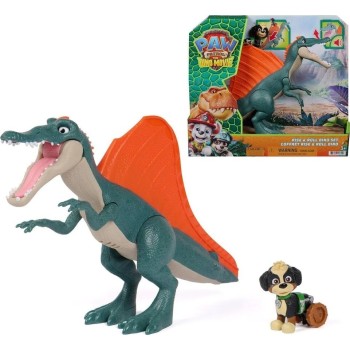 Διαδραστικό Παιχνίδι Spin Master Paw Patrol - The Dino Movie, Rise & Roll Dino, με Φιγούρα του Ρεξ 6076188 | Toys-shop.gr