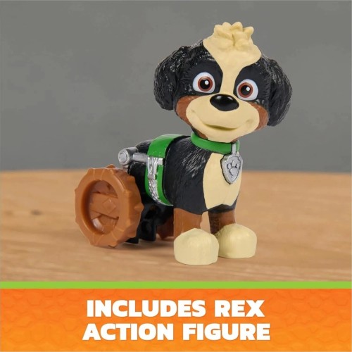 Interactive Spin Master Paw Patrol - The Dino Movie, Rise & Roll Dino, With Rex Figure 6076188 | Toys-shop.gr