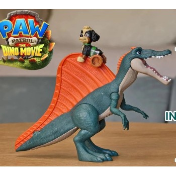 Διαδραστικό Παιχνίδι Spin Master Paw Patrol - The Dino Movie, Rise & Roll Dino, με Φιγούρα του Ρεξ 6076188 | Toys-shop.gr