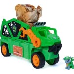 Spin Master Paw Patrol - The Dino Movie, Megasaurus Dino Vehicle Game Set With Rocky Figure 6075939 | Toys-shop.gr