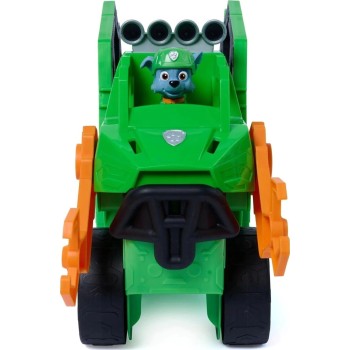 Spin Master Paw Patrol - The Dino Movie, Megasaurus Dino Vehicle Game Set With Rocky Figure 6075939 | Toys-shop.gr