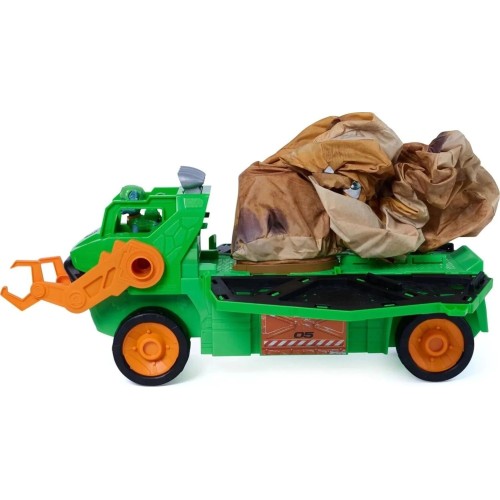 Spin Master Paw Patrol - The Dino Movie, Megasaurus Dino Vehicle Game Set With Rocky Figure 6075939 | Toys-shop.gr