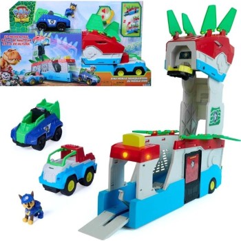 2-in-1 Spin Master Paw Patrol - The Dino Movie, Mobile Headquarters 6076044 | Toys-shop.gr
