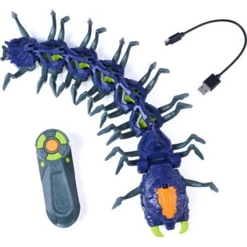 Spin Master Hex Bots Remote Control Game - Explodapede, Centipede With Bright Eyes 6076554 | Toys-shop.gr