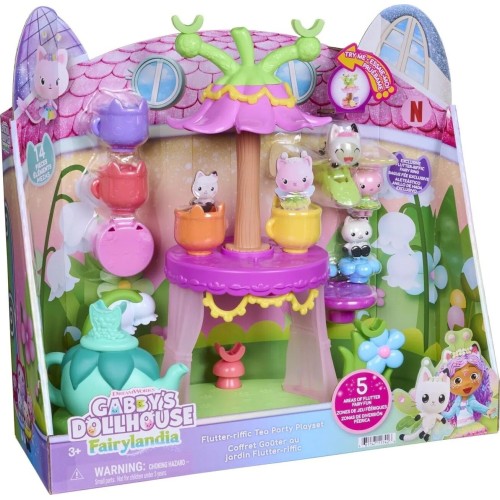 Spin Master Σετ Παιχνιδιού Gabbys Dollhouse Fairylandia - Μαγικό Τσαγιέρα Πάρτι με Νεράιδες 6076189 | Toys-shop.gr