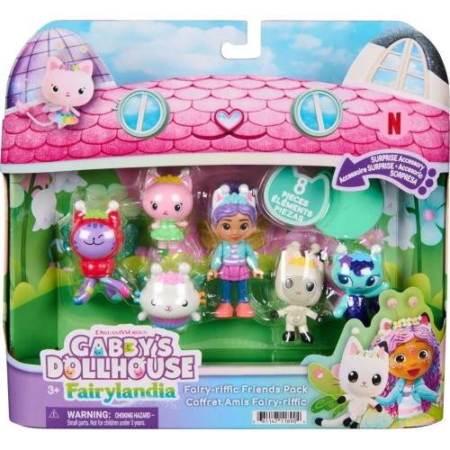 Spin Master Gabbys Dollhouse Figures Set - Fairytale Friends, 6 Figures and Accessories Surprise 6076262 | Toys-shop.gr