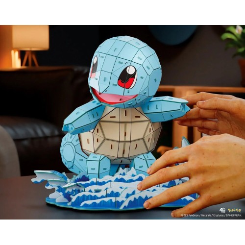 3D Φιγούρα για Συναρμολόγηση Spin Master 4D Build - Pokemon Squirtle, 180 Τεμάχια 6075064 | Toys-shop.gr