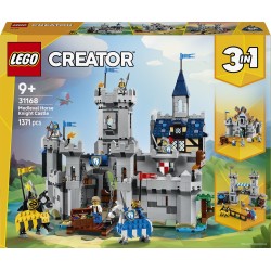 LEGO Creator 3-in-1 medieval horse knight castle 31168 5702017822433