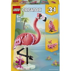 LEGO Creator 3-in-1 wild animals: pink flamingo 31170 | Toys-shop.gr