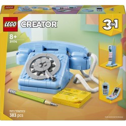 LEGO Creator 3-in-1 retro telephone 31174 5702017879963