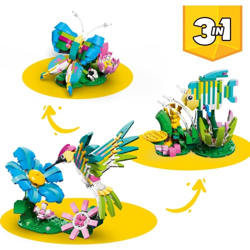 LEGO ® Creator 3In1 Άγρια Ζώα: Πολύχρωμο Κολιμπρί 31384 | Toys-shop.gr