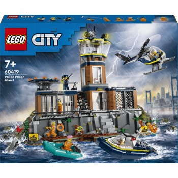 LEGO city νησί-φυλακή της αστυνομίας 60419 | Toys-shop.gr
