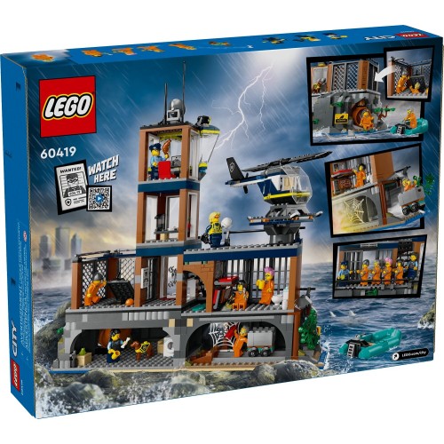 LEGO city νησί-φυλακή της αστυνομίας 60419 | Toys-shop.gr