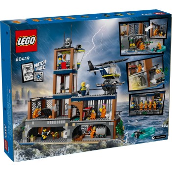 LEGO city νησί-φυλακή της αστυνομίας 60419 | Toys-shop.gr