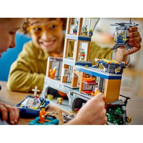 LEGO city νησί-φυλακή της αστυνομίας 60419 | Toys-shop.gr