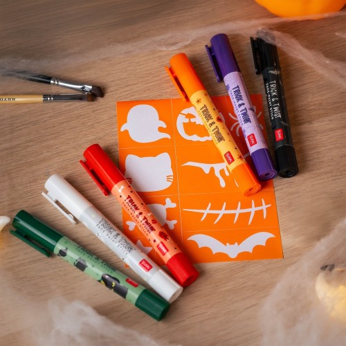 Legami Set of Six Face-paint Sticks - Trick & Twist FPS0001 | Toys-shop.gr