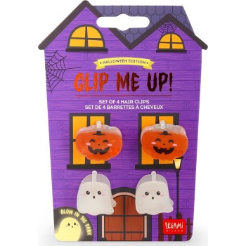 Legami halloween σετ μίνι κλιπς μαλλιών-clip me up!-ghost HCL0005 | Toys-shop.gr