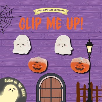 Legami halloween σετ μίνι κλιπς μαλλιών-clip me up!-ghost HCL0005 | Toys-shop.gr