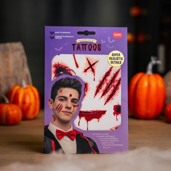 Legami halloween τατουάζ-creepy tattoos-scar SFT0001 | Toys-shop.gr