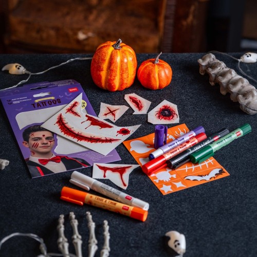 Legami halloween τατουάζ-creepy tattoos-scar SFT0001 | Toys-shop.gr
